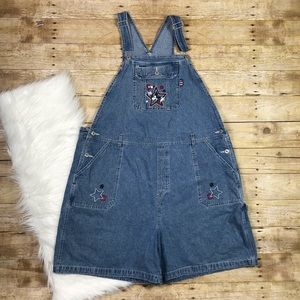 [Disney Plus] Americana Mickey Mouse Jean Overalls